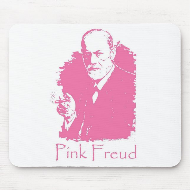 Tapis De Souris Freud rose Mousepad (Devant)