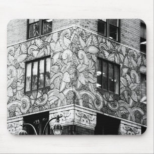 Tapis De Souris frise feuillue Art déco de Manhattan mousepad