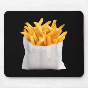 Tapis De Souris Frites frites drôle de costume de nourriture d'Hal
