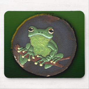 Tapis De Souris FROG DREAMS Cute Frog Peinture Mousepad