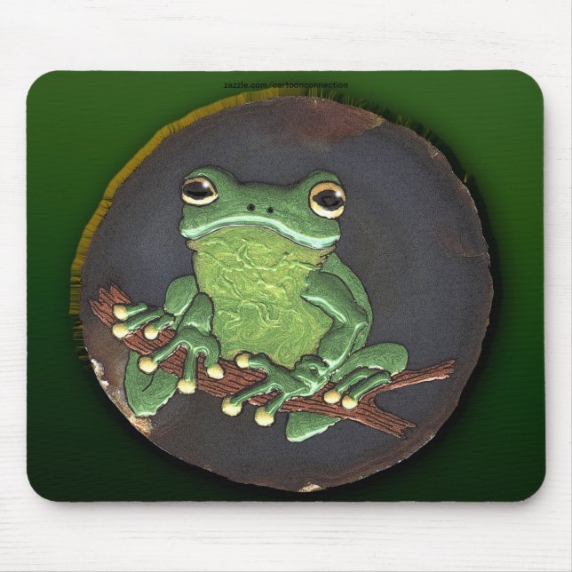 Tapis De Souris FROG DREAMS Cute Frog Peinture Mousepad (Devant)