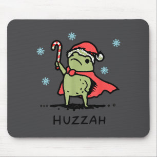 Tapis De Souris Frog Huzzah Frog Knight Épée Drôle Citation Meme C