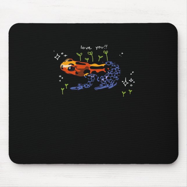 Tapis De Souris Frog Who Loves You Simple Classic Style (Devant)