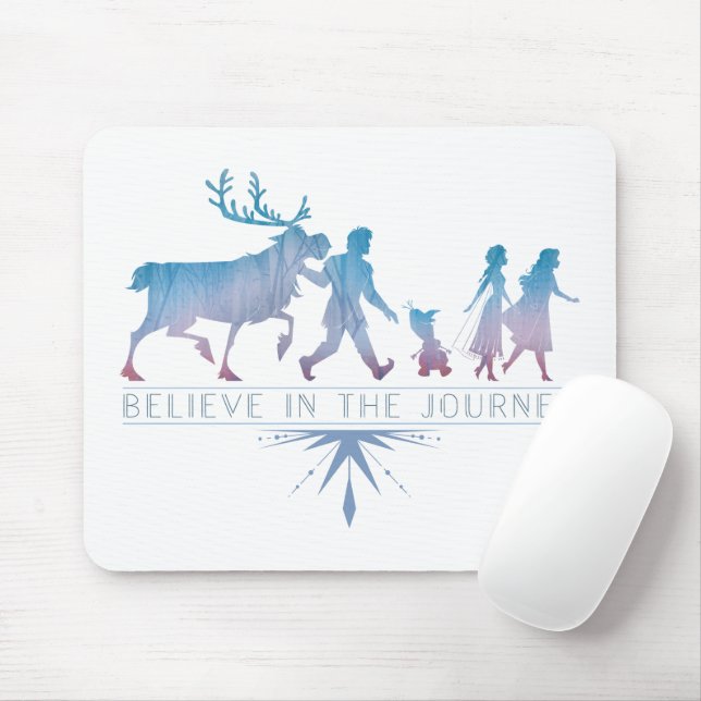 Tapis De Souris Froid 2 : Anna, Elsa & Friends | Le voyage (Avec souris)