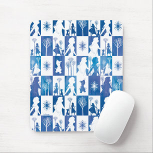 Tapis De Souris Froid 2 : Anna, Elsa, & Olaf Winter Tile Motif