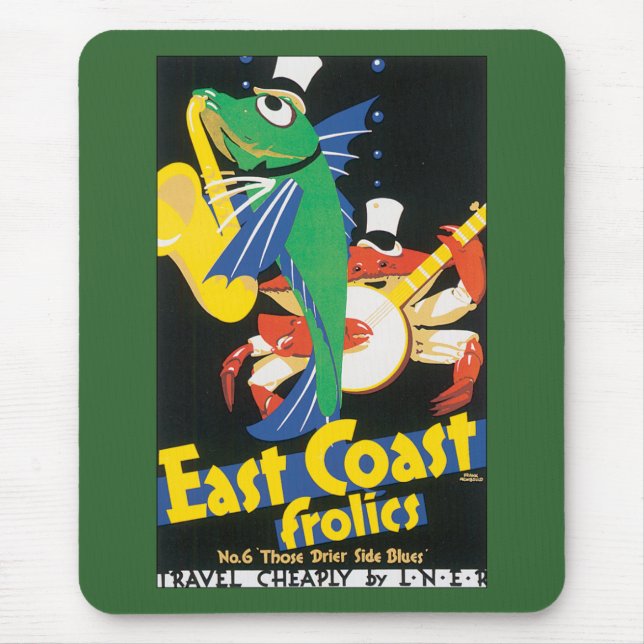 Tapis De Souris Frolite de la côte Est (Devant)