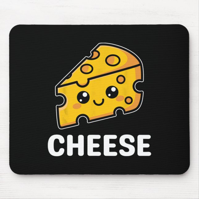Tapis De Souris Fromage Mac Macaroni Kawaii Costume d'Halloween (Devant)
