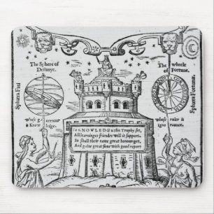 Tapis De Souris Frontispice 'au château de Knowledge