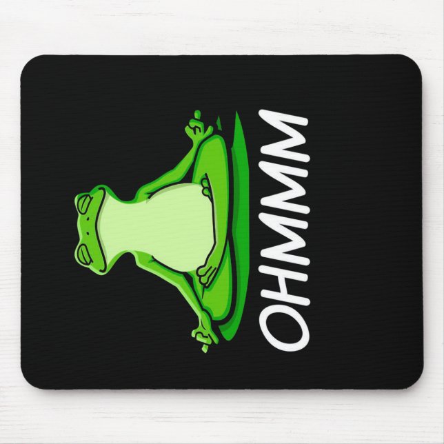 Tapis De Souris Frosch Ohmmm Wild Amoureux des animaux idées cadea (Devant)