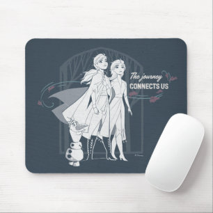 Tapis De Souris Frozen 2 : Anna & Elsa   Le voyage nous connecte