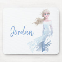 Frozen 2 : Illustration de l'aquarelle Elsa