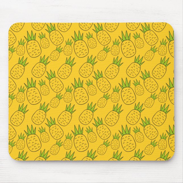 Tapis De Souris Fruit motif transparent | motif de surface de frui (Devant)
