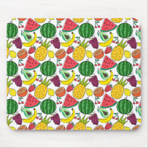 Tapis De Souris Fruit motif transparent motif de surface de frui