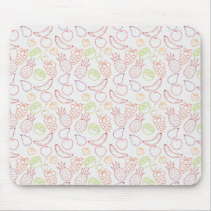 Tapis De Souris Fruit motif transparent   motif de surface de frui