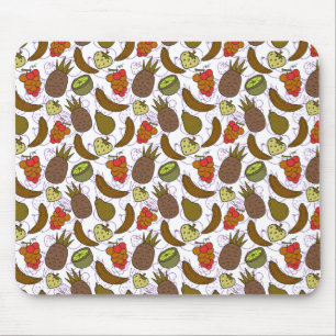 Tapis De Souris Fruit motif transparent   motif de surface de frui