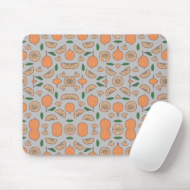 Tapis De Souris Fruits d'agrumes (Avec souris)