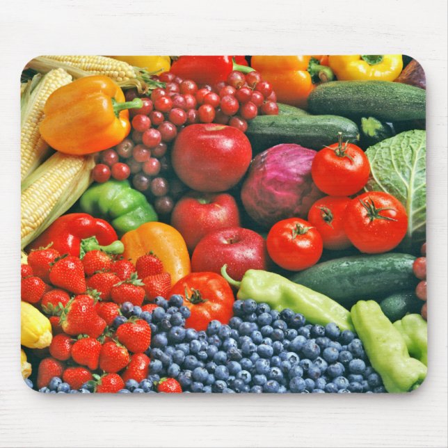 Tapis De Souris fruits et légumes (Devant)
