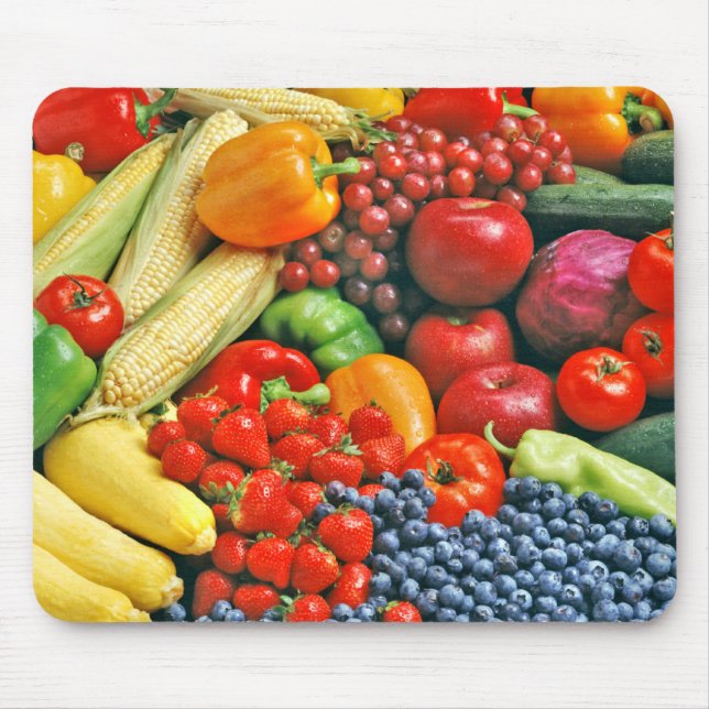 Tapis De Souris fruits et légumes (Devant)