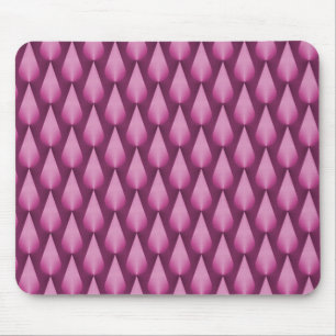 Tapis De Souris Fuchsia Dazzling Raindrops Mousepad