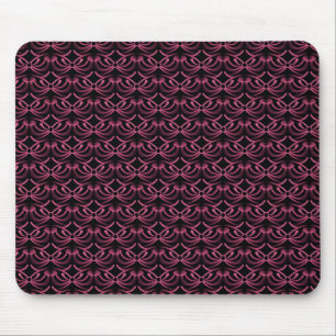 Tapis De Souris Fuchsia foncée Élégance rayonnante Mousepad