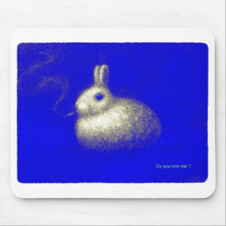 Tapis De Souris Fumer le lapin