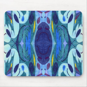 Tapis De Souris Fumes bleues