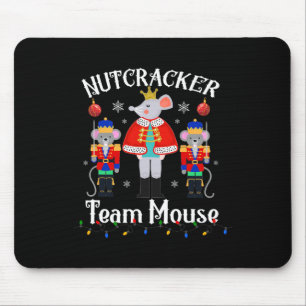 Tapis De Souris Fun Nutcracker Soldier Jouet de Noël Équipe de dan