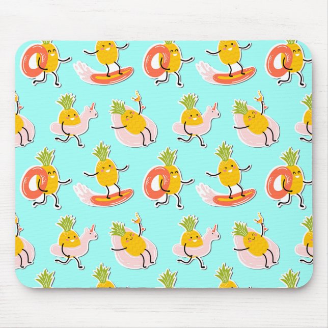 Tapis de souris Fun Pineapple Été (Devant)