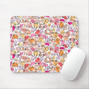 Tapis De Souris fun pink pattern