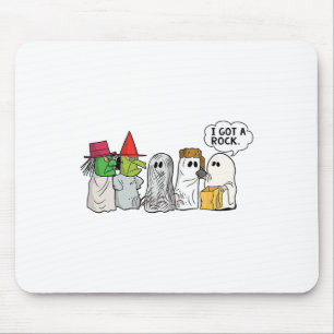 Tapis De Souris Fun Trick Ou Traiter Halloween Ghost Costume J'Ai