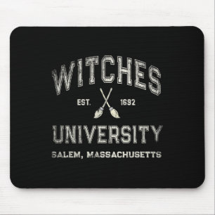 Tapis De Souris Fun Wiccan Witts Université Salem Machusetts avec