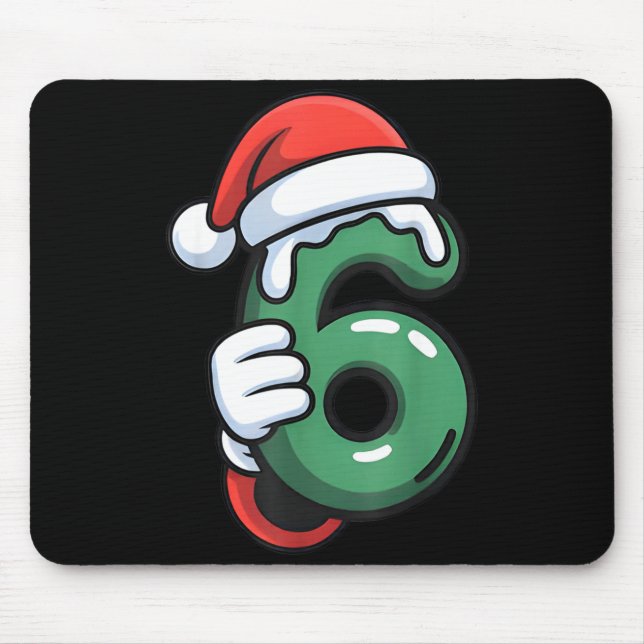 Tapis De Souris Funny 67 Six Seven Meme Couple Matching Christmas  (Devant)