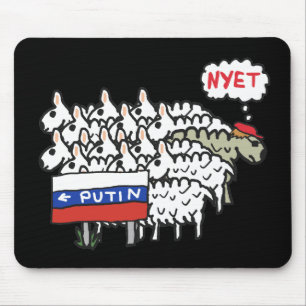 Tapis De Souris Funny Anti Putin