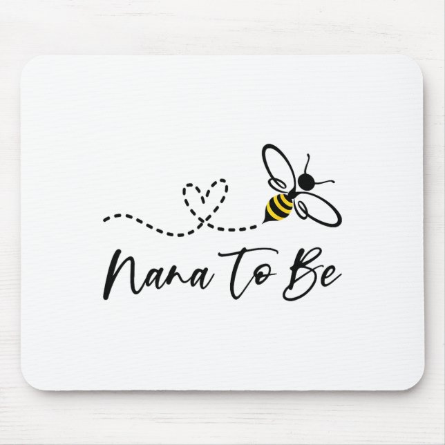 Tapis De Souris Funny Bee Lover Nana To Be  (Devant)
