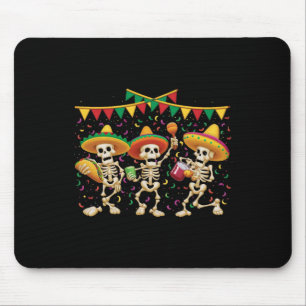 Tapis De Souris Funny Cinco De Mayo Chemise Mexicaine Fiesta Cactu