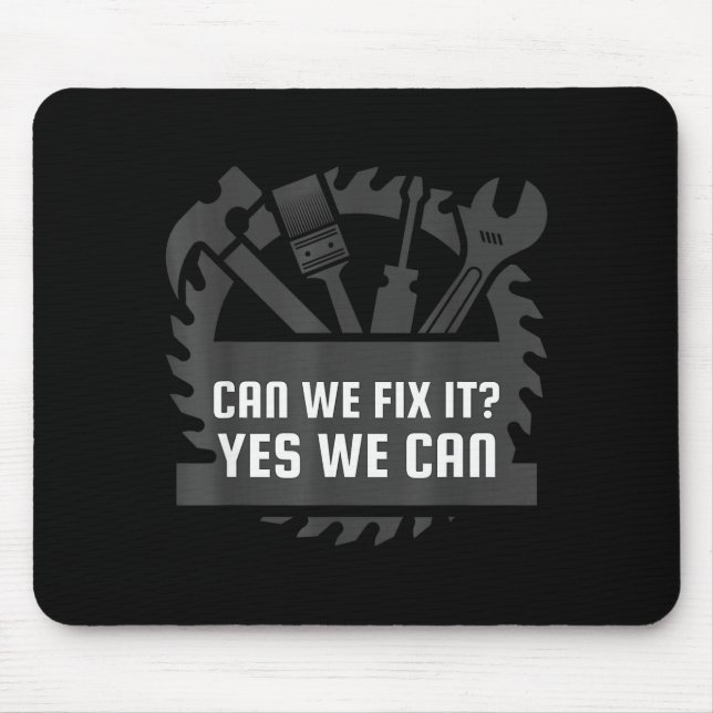 Tapis De Souris Funny Construction Worker, Bob The Builder Gag Gif (Devant)