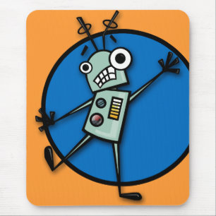 TAPIS DE SOURIS FUNNY DESIGN ROBOT MOUSE PAD