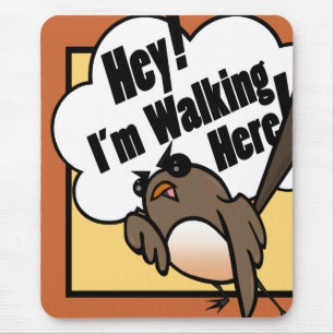 TAPIS DE SOURIS FUNNY DESIGN STYLE BIRD MOUSE PAD