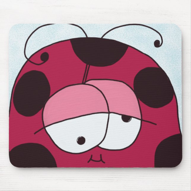 Tapis De Souris Funny et Chubby Ladybug (Devant)