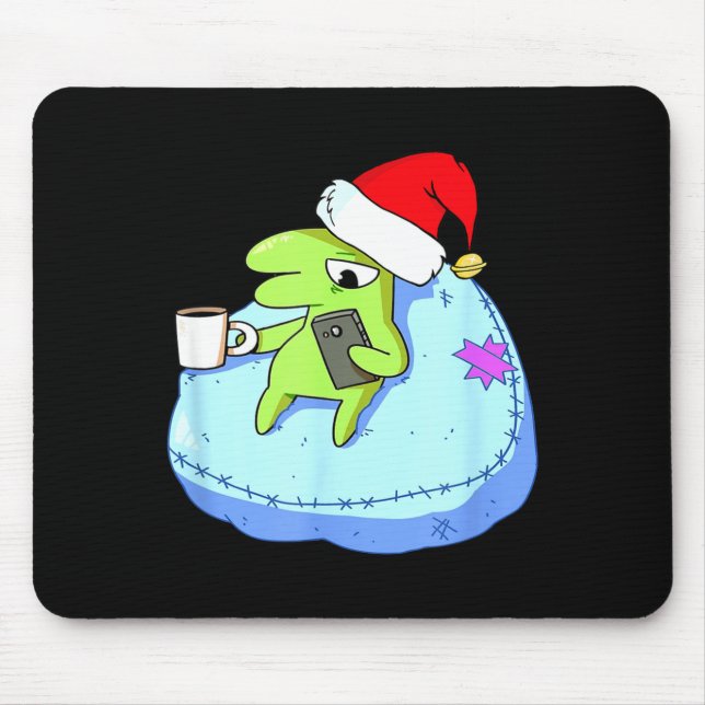 Tapis De Souris Funny Glep Christmas  (Devant)