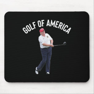Tapis De Souris Funny Golf Of America Donald Trump Pun