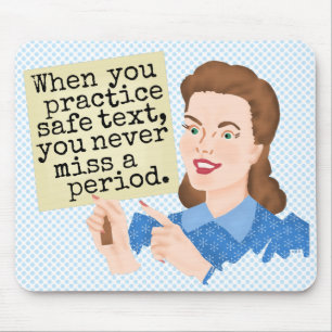 Tapis De Souris Funny Grammar Retro Humour  Pratique du texte sécu
