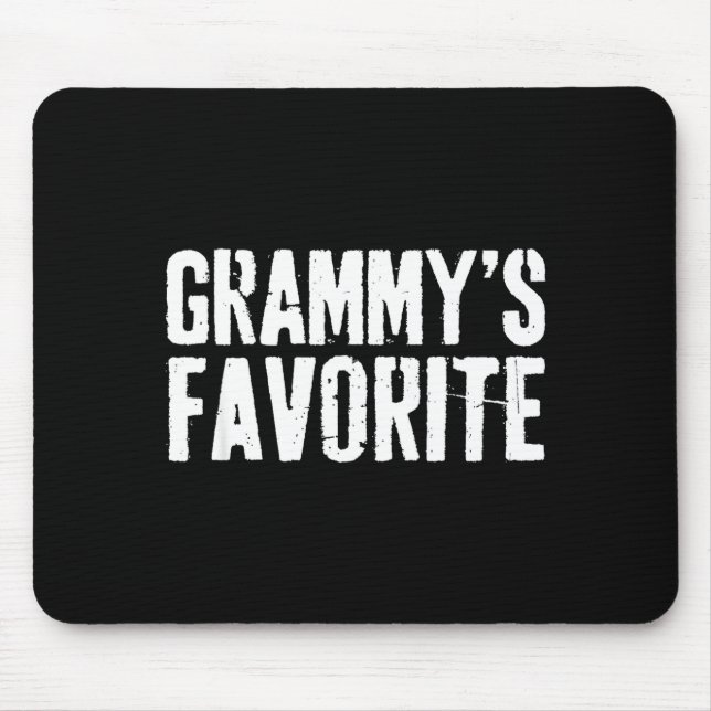Tapis De Souris Funny Grammy’s Favorite Funny Grandparent Granhild (Devant)