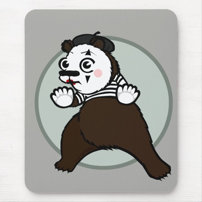 TAPIS DE SOURIS FUNNY GRIZZLY PORTER MIME VERTICAL MOUSE PAD (Devant)