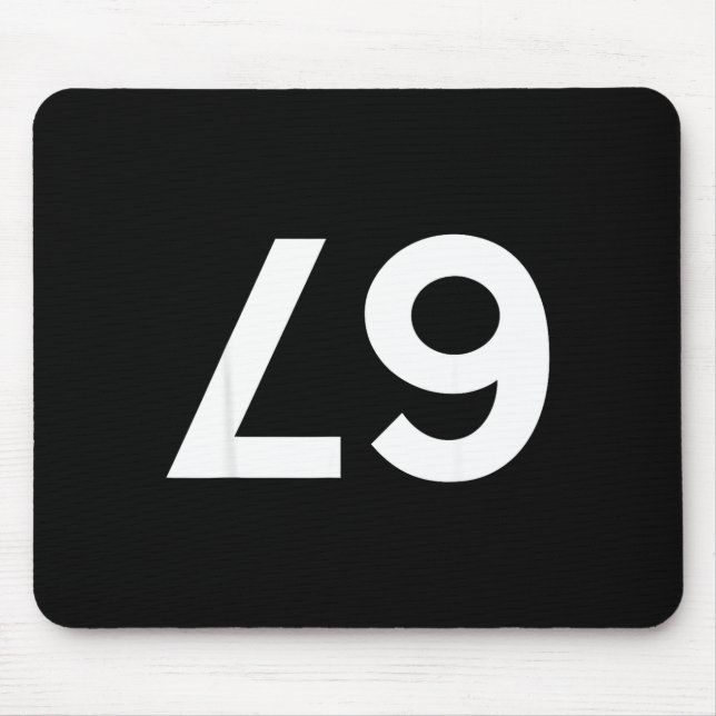 Tapis De Souris Funny Ide Down Backwards 67 Meme  (Devant)