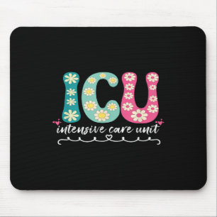 Tapis De Souris Funny Infirmière Infirmière Icu Intensive Care Uni