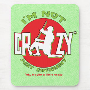 Tapis De Souris Funny Lacrosse Goalie Design Mousepad