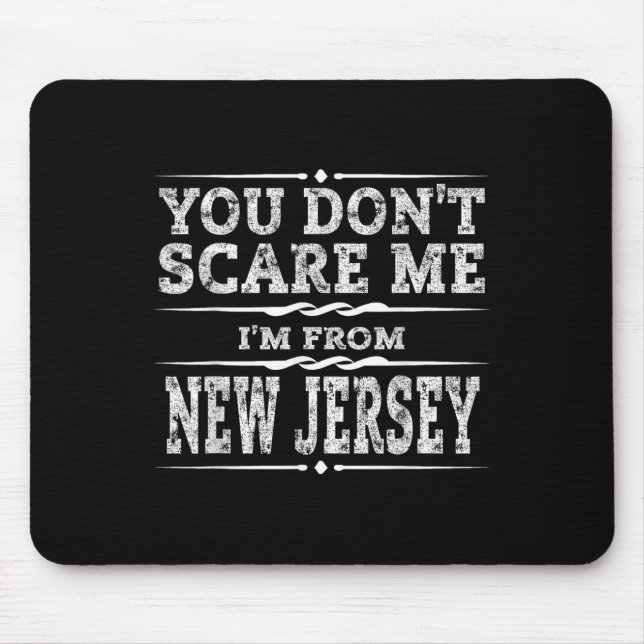 Tapis De Souris Funny New Jersey Home Garden State Gift  (Devant)