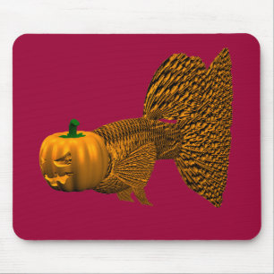 Tapis De Souris Funny Orange Guppy