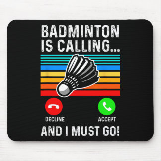 Tapis De Souris Funny Picklell Dminton Shuttle